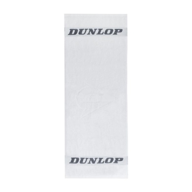 Dunlop Cotton Towel White/Black 90x35cm